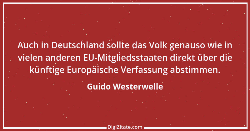 Zitat von Guido Westerwelle 20