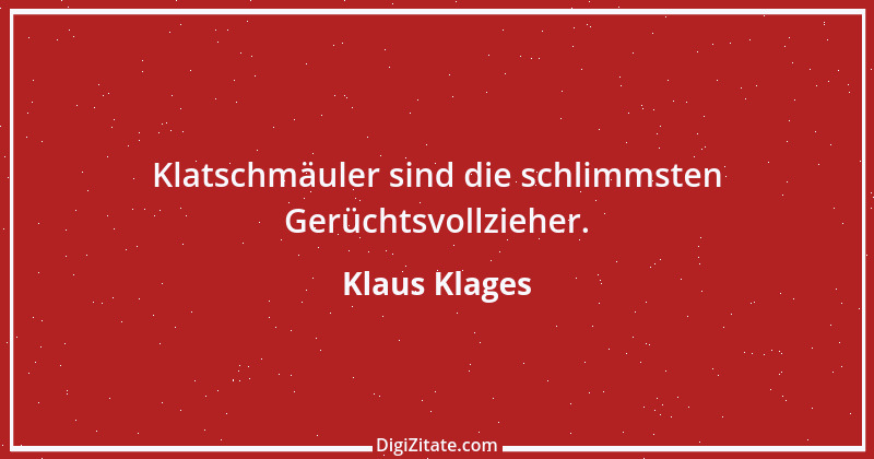 Zitat von Klaus Klages 348