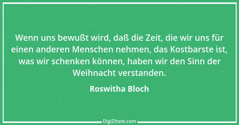 Zitat von Roswitha Bloch 7