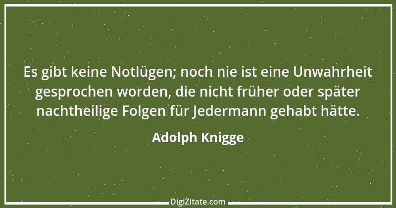 Zitat von Adolph Knigge 154