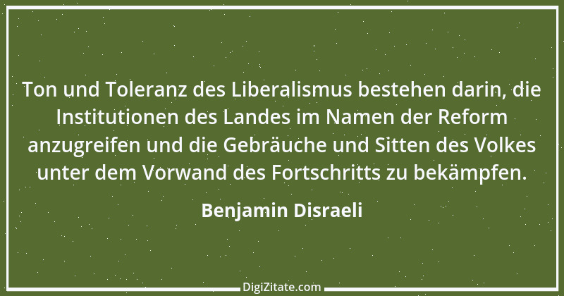 Zitat von Benjamin Disraeli 47