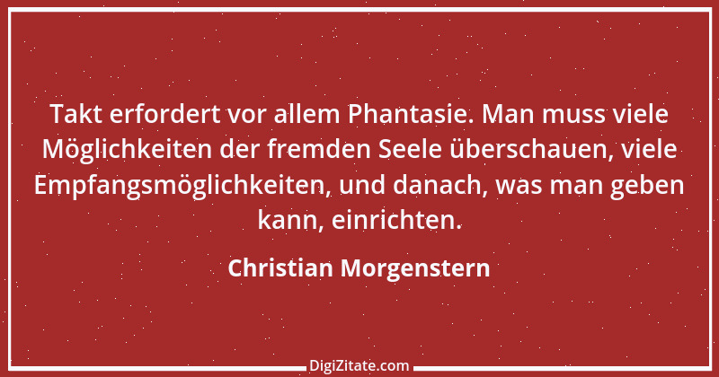 Zitat von Christian Morgenstern 620