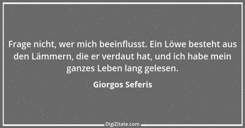 Zitat von Giorgos Seferis 1