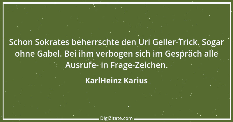 Zitat von KarlHeinz Karius 22