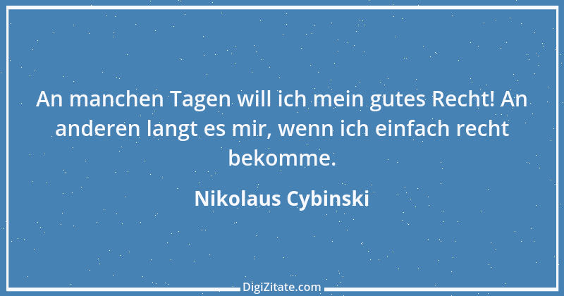 Zitat von Nikolaus Cybinski 4