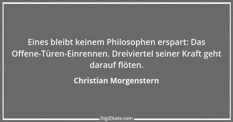 Zitat von Christian Morgenstern 621