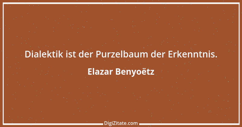 Zitat von Elazar Benyoëtz 51