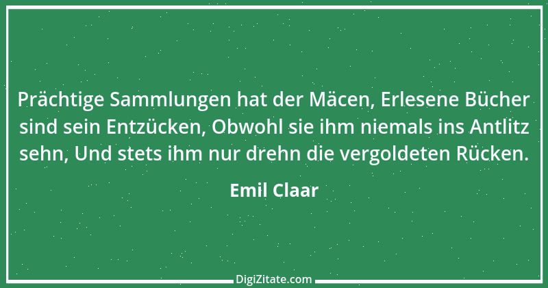 Zitat von Emil Claar 30