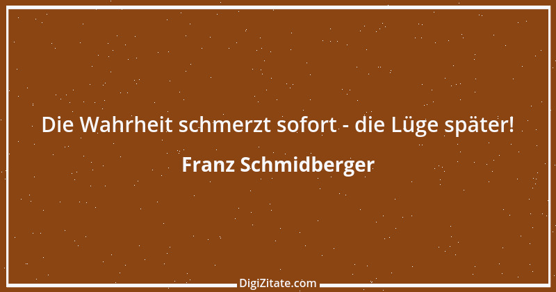 Zitat von Franz Schmidberger 55