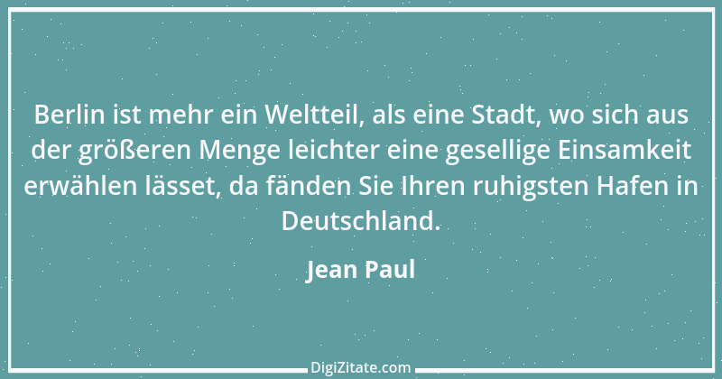 Zitat von Jean Paul 243