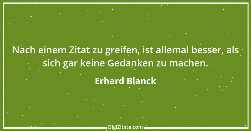 Zitat von Erhard Blanck 1654