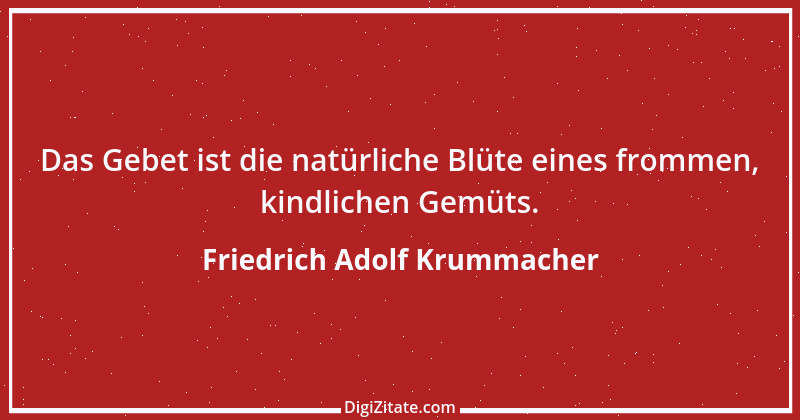 Zitat von Friedrich Adolf Krummacher 10