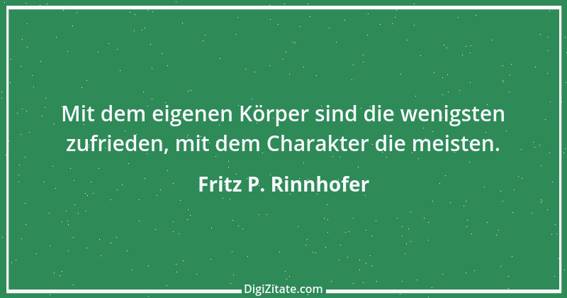 Zitat von Fritz P. Rinnhofer 346