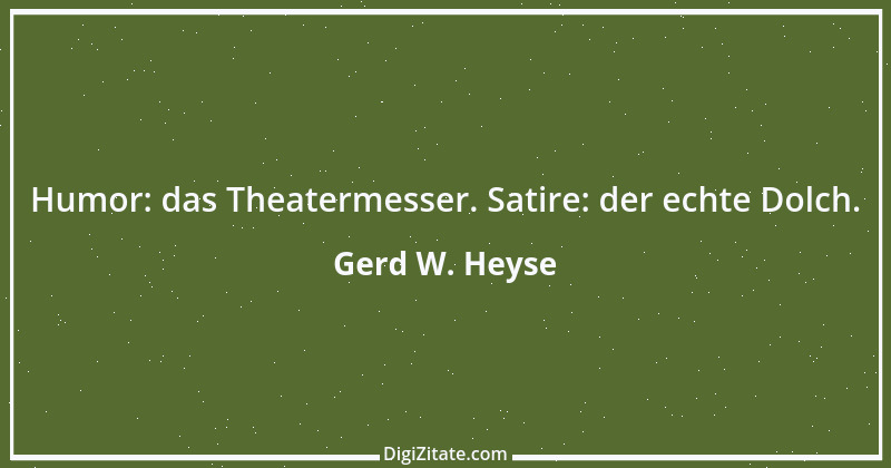 Zitat von Gerd W. Heyse 207