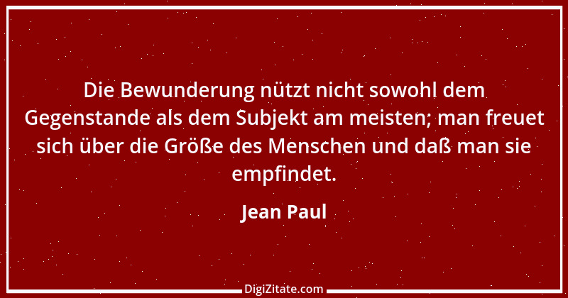 Zitat von Jean Paul 1244