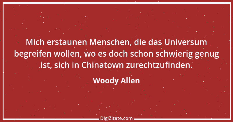 Zitat von Woody Allen 49