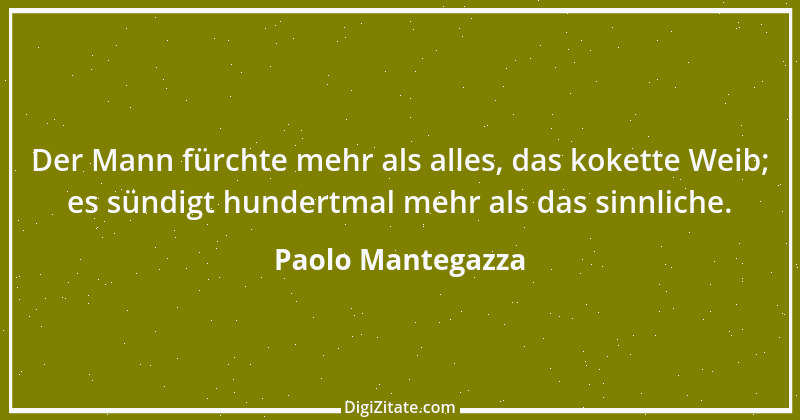 Zitat von Paolo Mantegazza 25