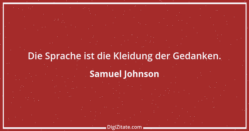 Zitat von Samuel Johnson 94