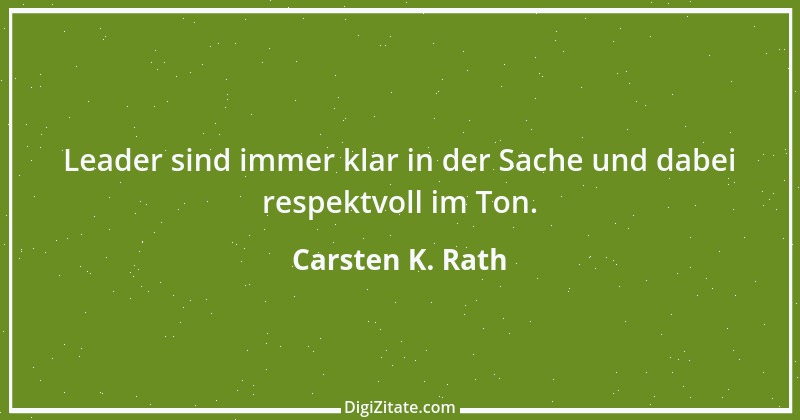 Zitat von Carsten K. Rath 50