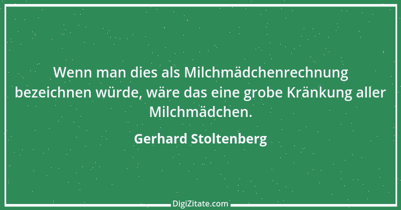 Zitat von Gerhard Stoltenberg 1