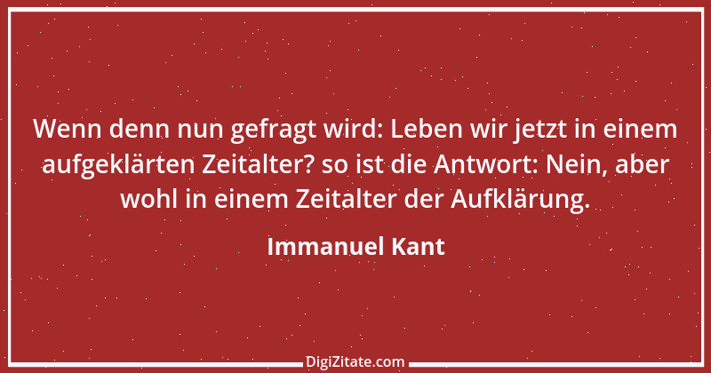 Zitat von Immanuel Kant 592