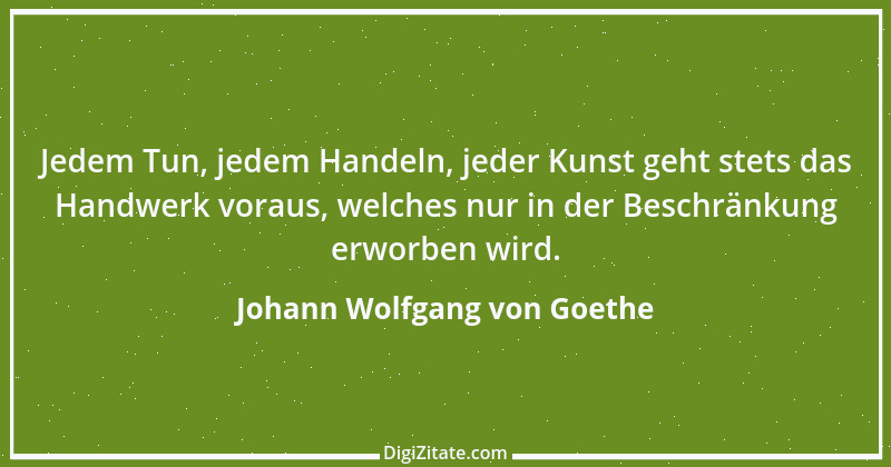 Zitat von Johann Wolfgang von Goethe 1101