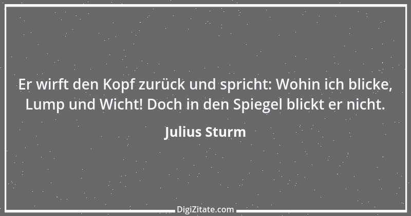 Zitat von Julius Sturm 8