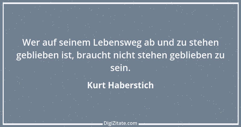 Zitat von Kurt Haberstich 304