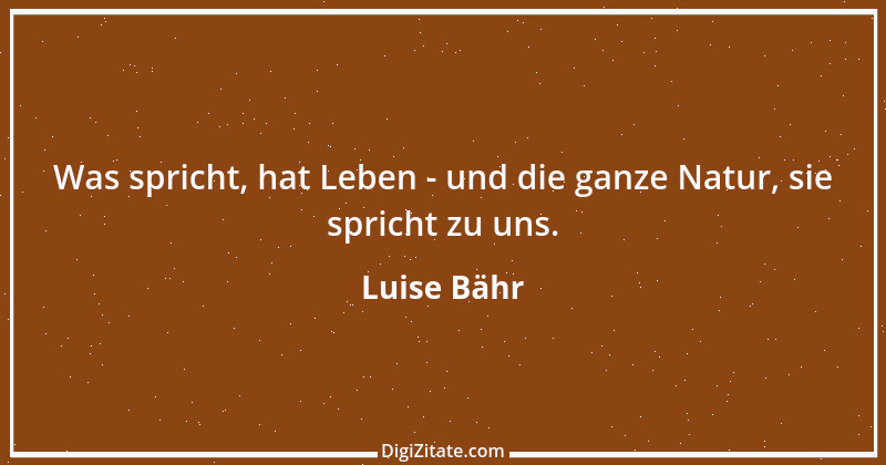 Zitat von Luise Bähr 15