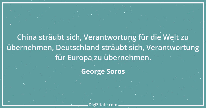 Zitat von George Soros 3