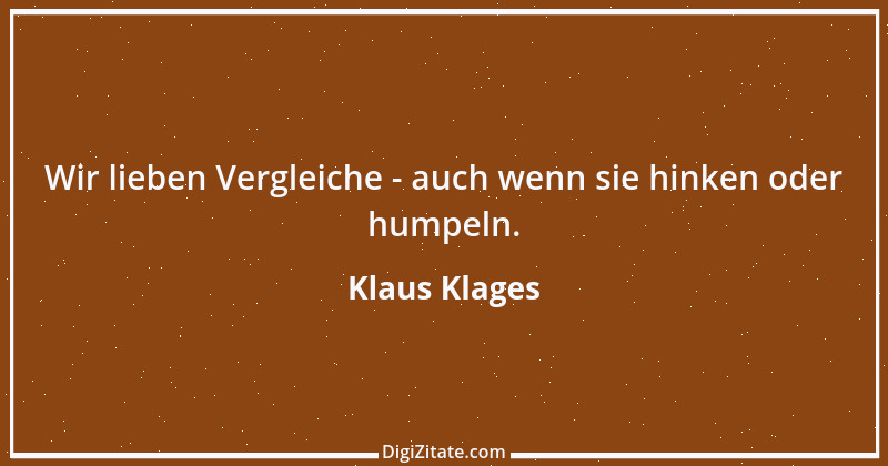 Zitat von Klaus Klages 354