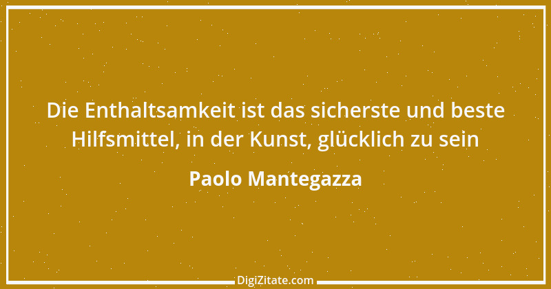 Zitat von Paolo Mantegazza 27