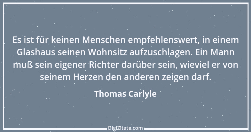 Zitat von Thomas Carlyle 70