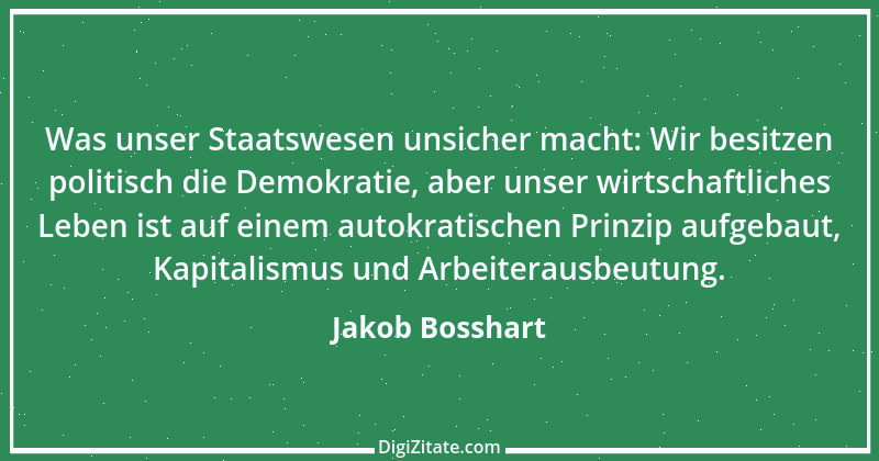 Zitat von Jakob Bosshart 178