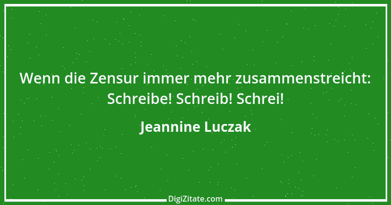 Zitat von Jeannine Luczak 7