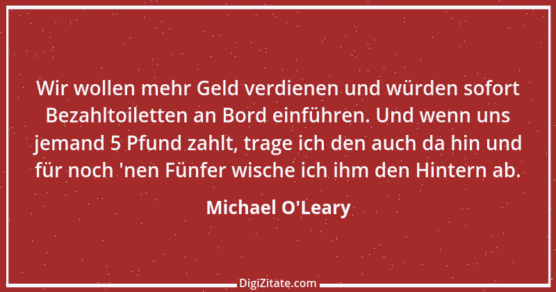 Zitat von Michael O'Leary 11