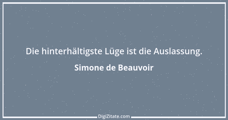 Zitat von Simone de Beauvoir 34