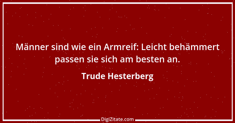 Zitat von Trude Hesterberg 2