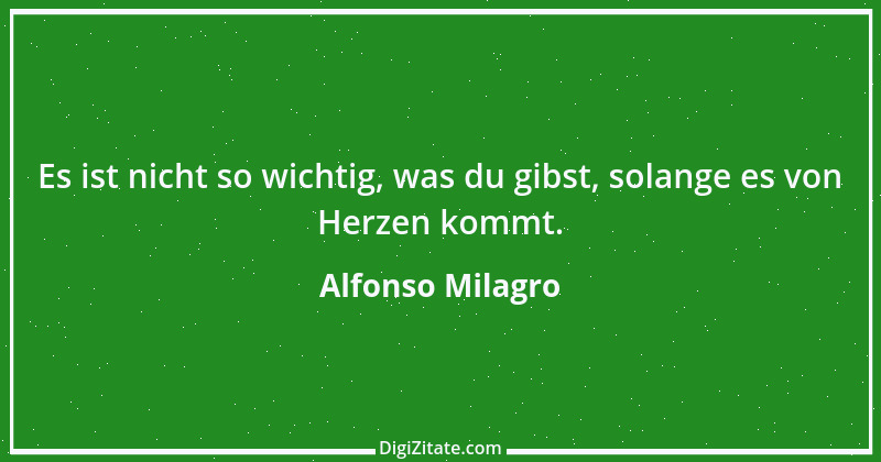 Zitat von Alfonso Milagro 1