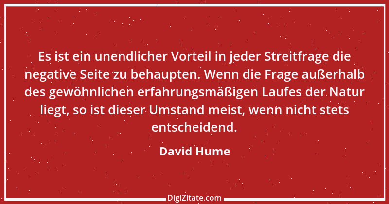 Zitat von David Hume 45