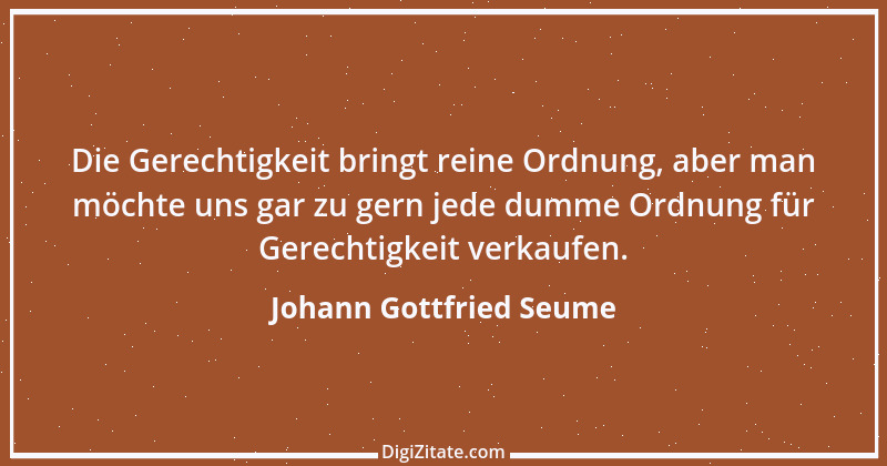 Zitat von Johann Gottfried Seume 37