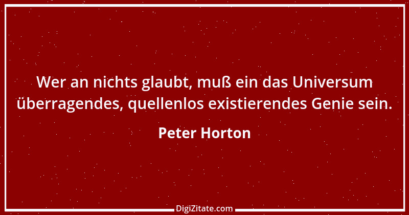 Zitat von Peter Horton 227