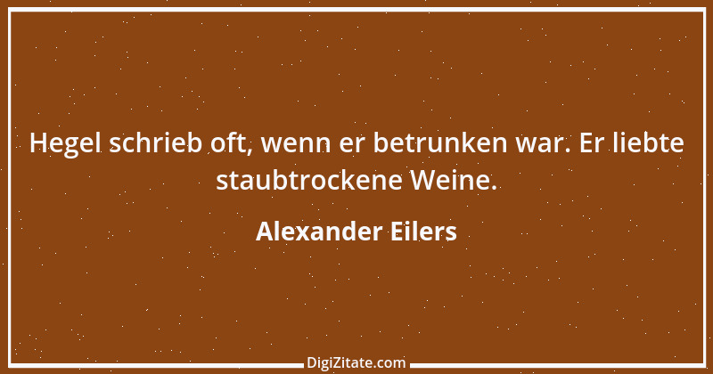 Zitat von Alexander Eilers 192