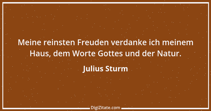 Zitat von Julius Sturm 12