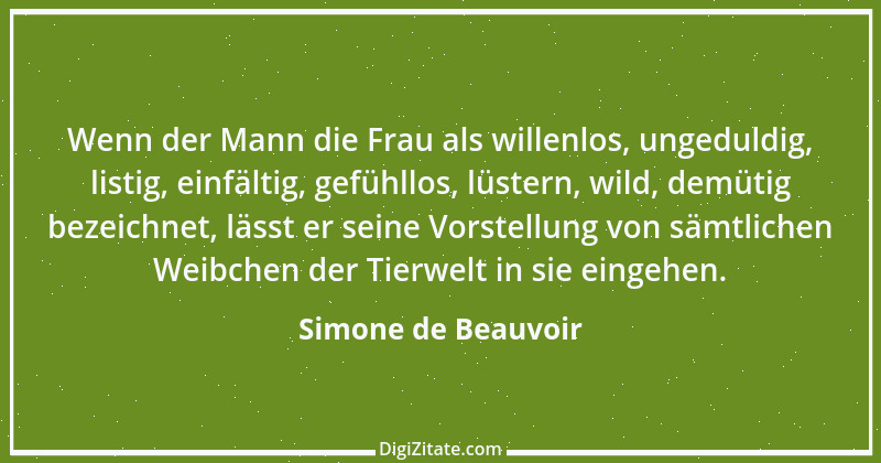 Zitat von Simone de Beauvoir 36