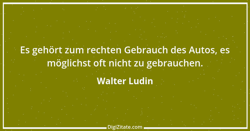 Zitat von Walter Ludin 607