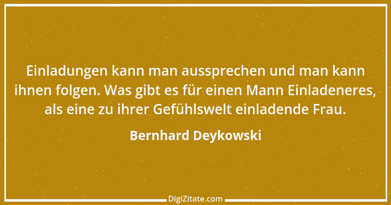 Zitat von Bernhard Deykowski 9