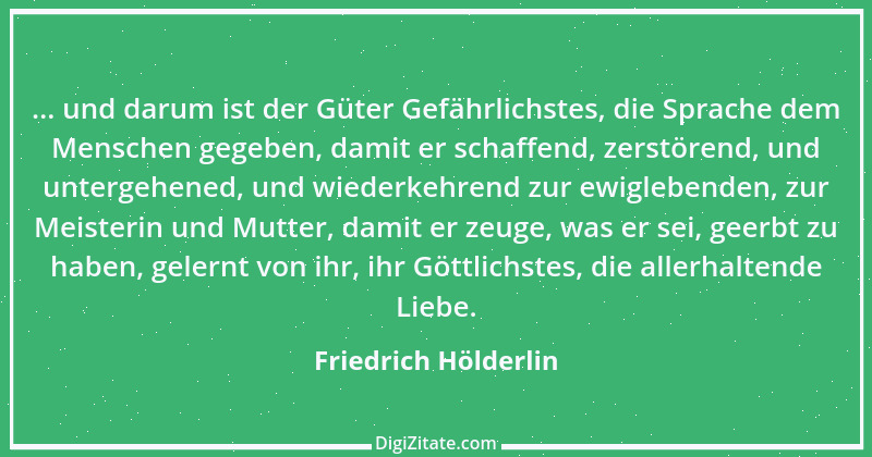 Zitat von Friedrich Hölderlin 274