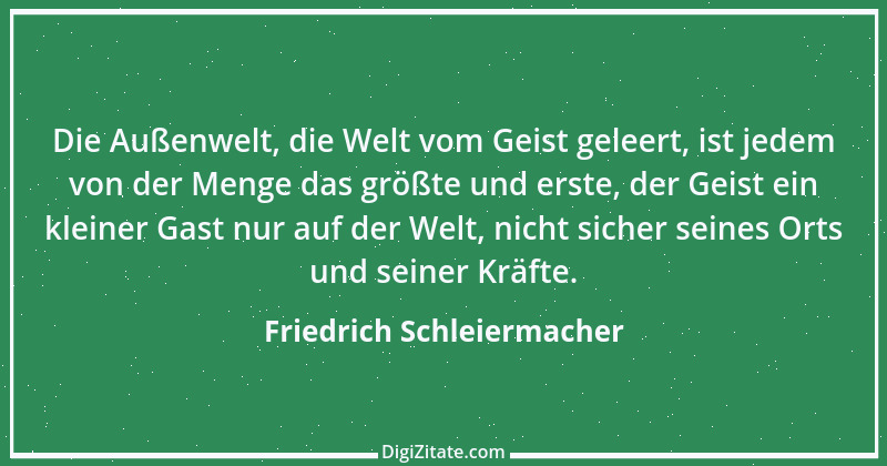 Zitat von Friedrich Schleiermacher 112