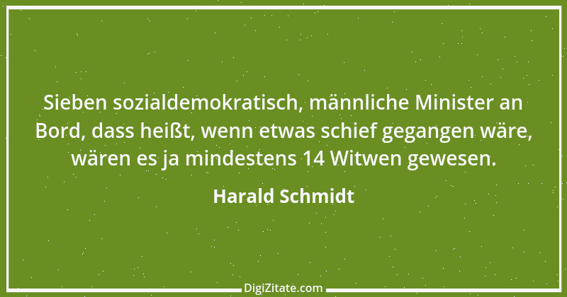 Zitat von Harald Schmidt 82